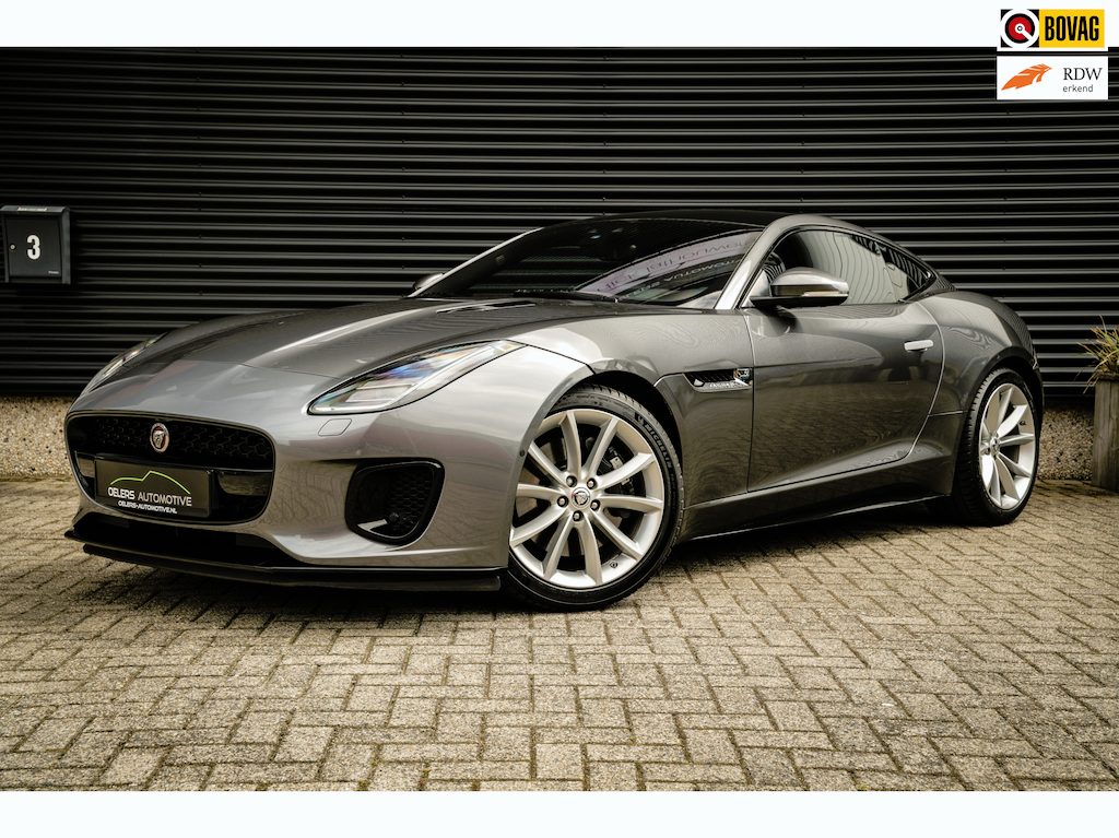 Jaguar F-Type 2.0T P300 R-Dynamic | LED | Panoramadak | Meridian Sound | PDC met Camera | Zeer Mooi! |