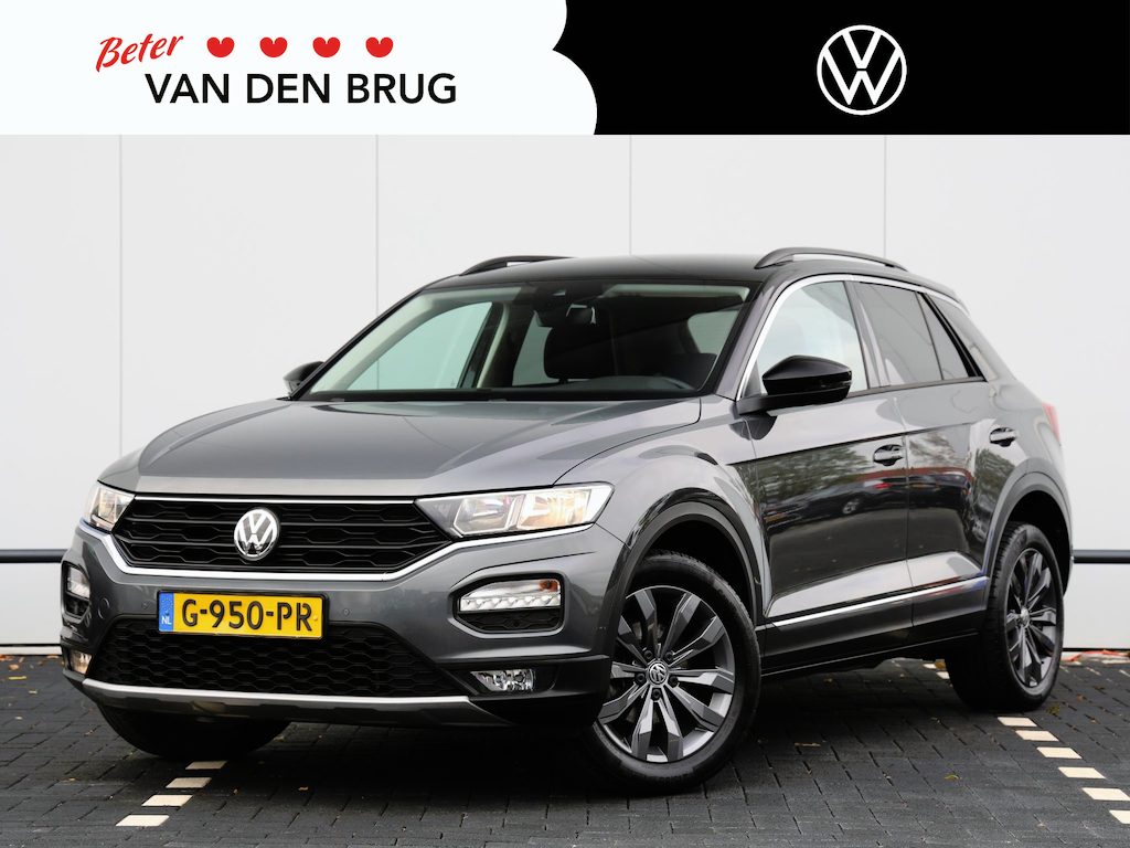 Volkswagen T-Roc 1.0 TSI Style 110 PK | Dealer onderhouden | Cruise control | Elektrische achterklep | Parkeersensoren | Lichtmetalen velgen | Climate control |