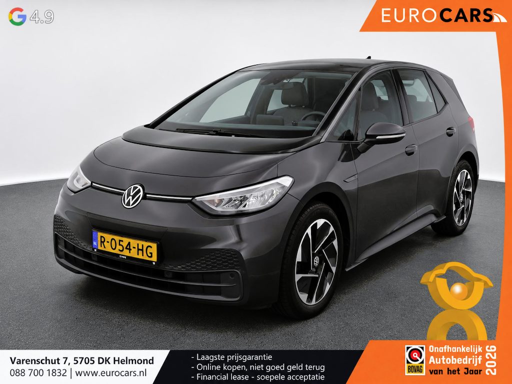 Volkswagen ID.3 Pro 58 kWh SOH 92% Navigatie Apple CarPlay Android Auto Parkeerhulp Adaptive Cruise Control Stoel- en stuurverwarming Full Led Climate Control Lichtmetalen velgen