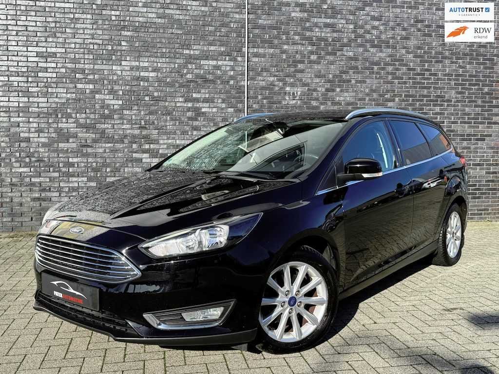 Ford Focus Wagon 1.0 Titanium 125pk|Cruise|Carplay|Keyless|Stoel&Stuur VW|Trekhaak mogelijk