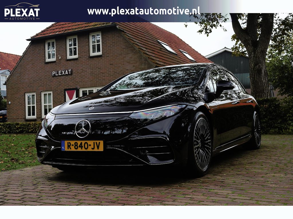 Mercedes-Benz EQS 450+ Business Line+ AMG 108 kWh Aut. | AMG-Pakket | Achterasbesturing | Nightpakket | Mid-Sound | Dodehoekbewaki