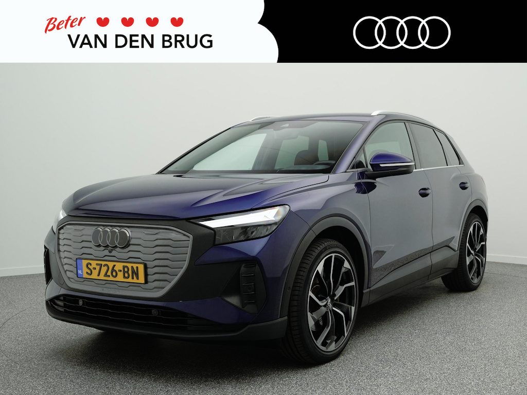 Audi Q4 e-tron 40 Launch edition Advanced 77 kWh 204 PK | SOH 95,8 | Warmtepomp | Trekhaak | Achteruitrijcamera | Stoelverwarming |