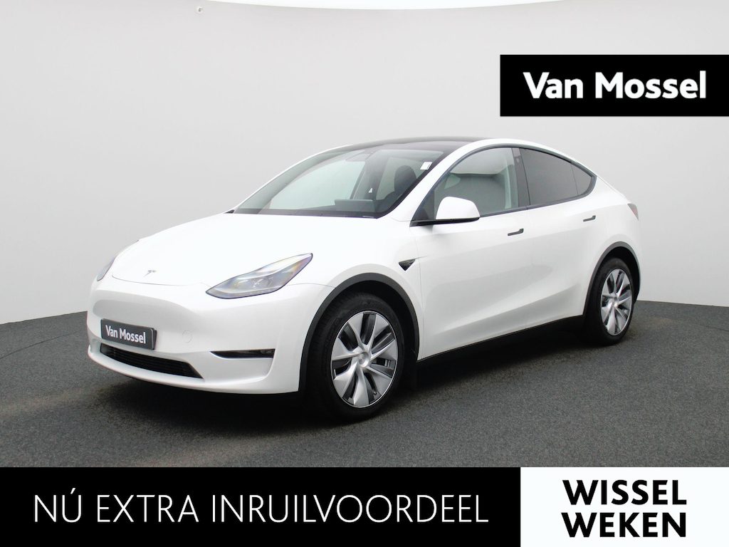 Tesla Model Y Long Range Dual Motor AWD | Lederen Bekleding | Privacy Glass | Panoramadak | LED Koplampen | Elektrische Kofferklep |