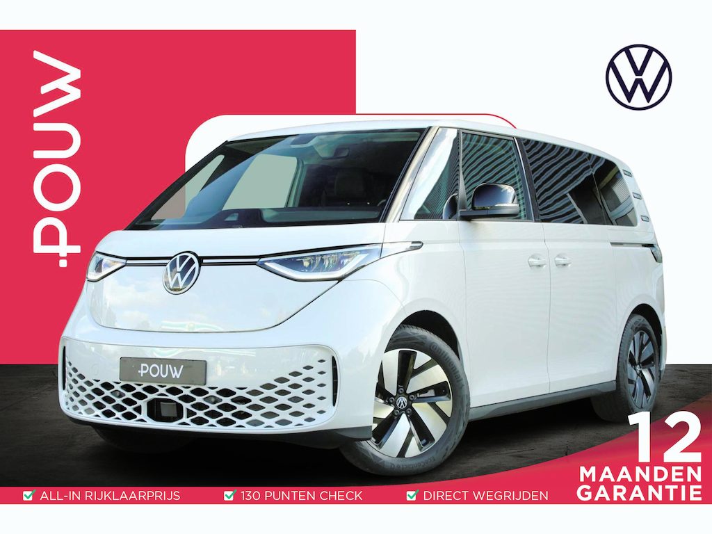 Volkswagen ID. Buzz 204pk Pro 77kWh | SoH 100% | Navigatie | Stoelverwarming | App Connect | Spraakbediening