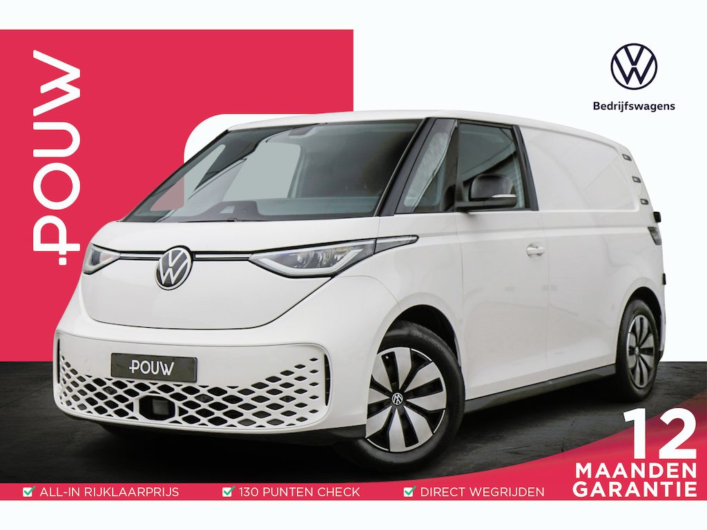 Volkswagen ID. Buzz Cargo 204pk 77 kWh | SoH 94% | App-connect Navigatie | Dodehoek Assistent | Achteruitrij Camera | Trekhaak