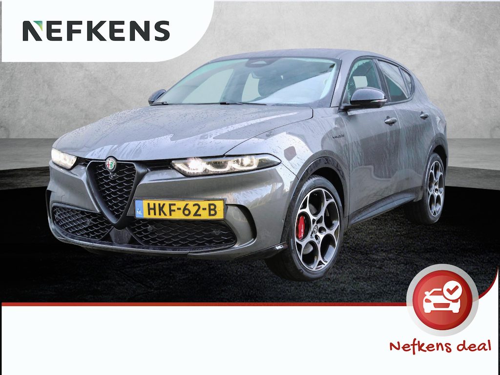 Alfa Romeo Tonale 1.5 160pk Hybrid Veloce | Leder met stoelverwarming en koeling | Navigatie | Camera