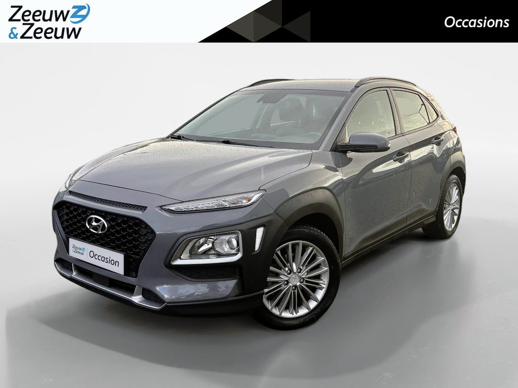 Hyundai Kona 1.0T Premium |voorstoelen\Stuurwiel verwarmd|Allweatherbanden| Apple Carplay/Android Auto| 12maanden Bovag garantie|