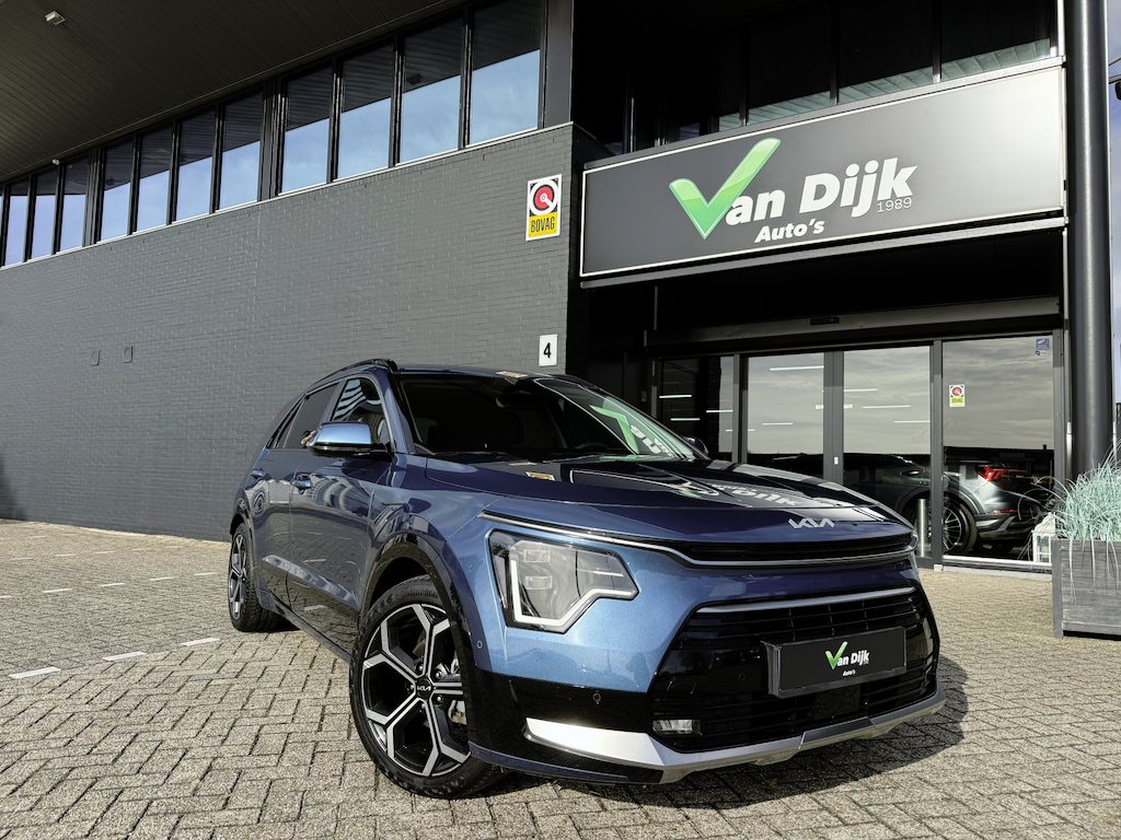 Kia Niro Hybrid 1.6 GDi Open Dak Leer Memory Stl. H+K Navi Camera El.Klep
