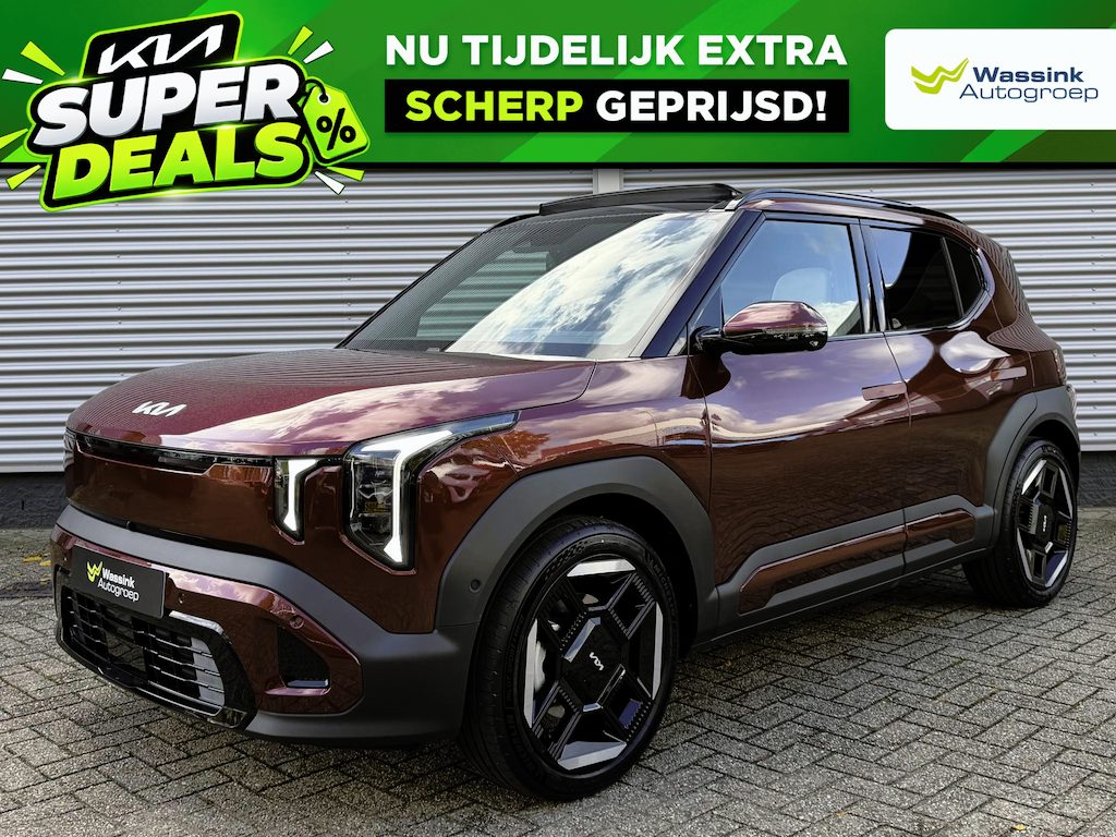 Kia EV2 GT-Line 61 kWh | 360 Camera | Stoelventilatie | Stoel/Stuurwielverwarming | Memory | Schuif/Kanteldak |