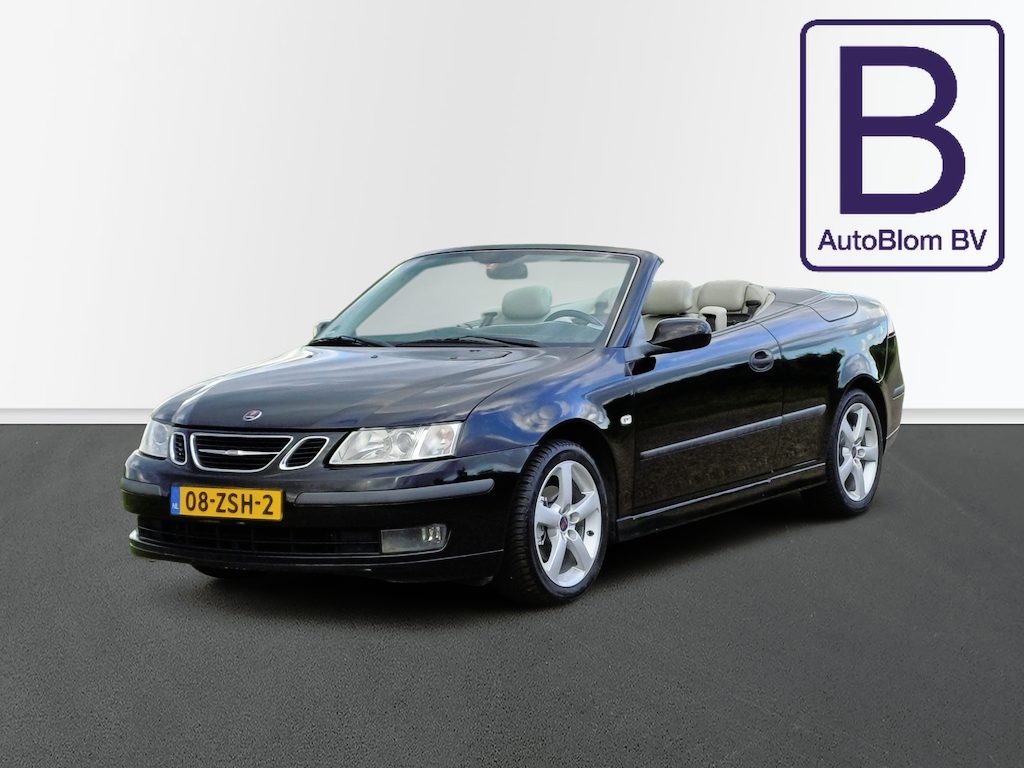 Saab 9-3 Cabrio 2.0t Vector /Prachtige auto!/100% onderhouden/Leder/