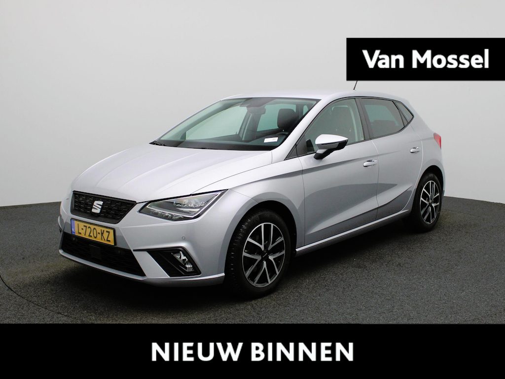 SEAT Ibiza 1.0 TSI Style Business Intense Plus | Apple Carplay / Android Auto | Achteruitrijcamera | Parkeersensoren | Stoelverwarming |