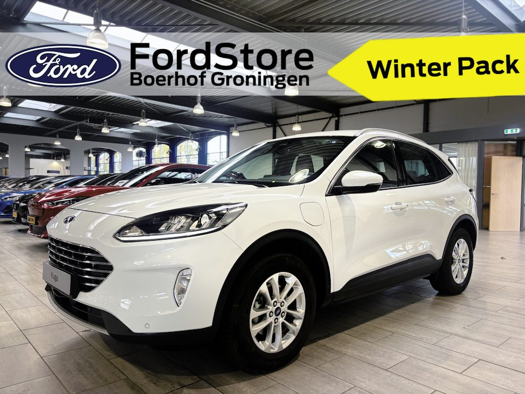 Ford Kuga 2.5 PHEV 225 pk Titanium | Winter Pack | 100% dealer onderh. | SOH 87,7% | Camera | Cruise |  4 seiz. banden |