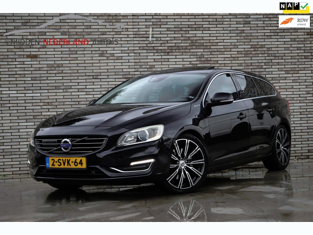 Volvo V60 2.4 D6 AWD Plug-In Hybrid Summum * LEER * NETTE STAAT *