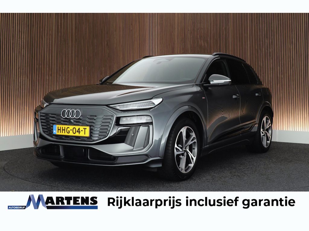 Audi Q6 e-tron S edition 296pk 83 kWh SOH 98% Tech Plus Leder Memory 360Camera Stoelverwarming Navigatie