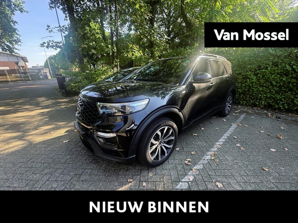 Ford Explorer 3.0 V6 EcoBoost PHEV ST-Line | Panodak | Elek. stoel met memory | Adaptieve Cruise | Stoel/stuur voorruitverwarming | Stoelventilatie | B&O Audio | Dealeronderhouden