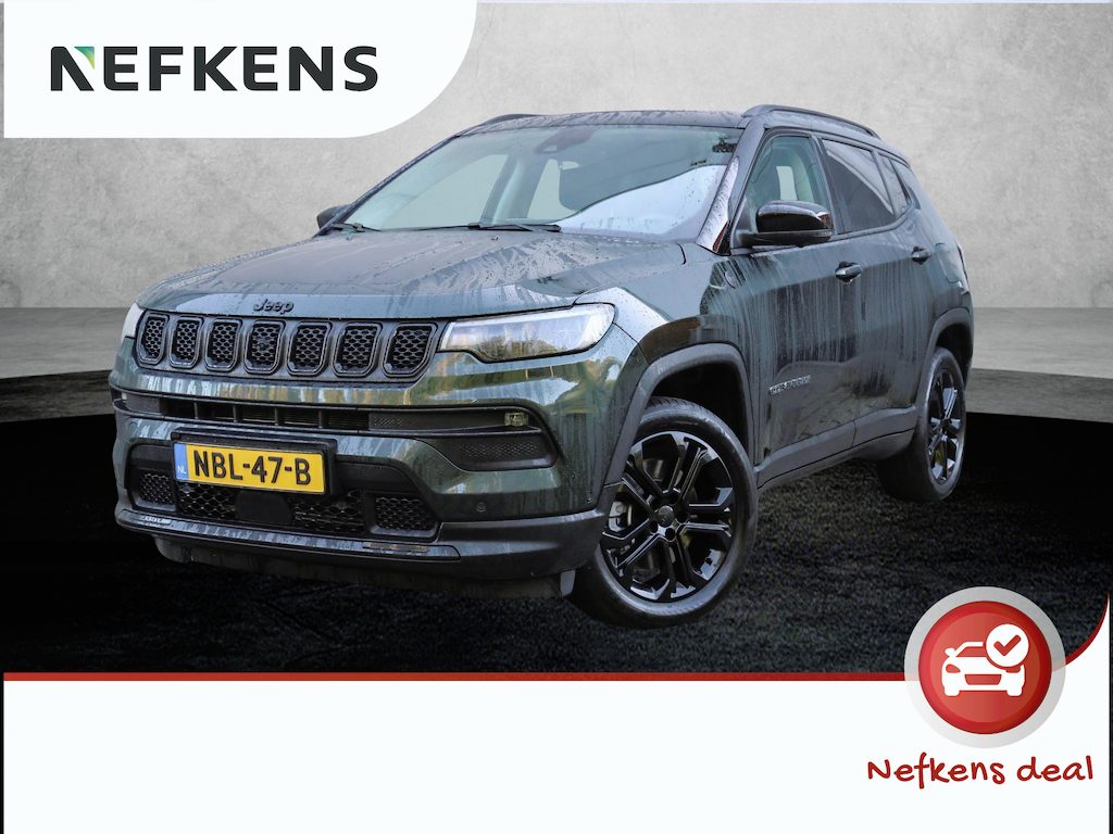 Jeep Compass 4xe 240 Plug-in Hybrid Electric Trailhawk Schuifkanteldak | Stoelverwarming | Elec.Achterklep | Camera | Stoelverwarming