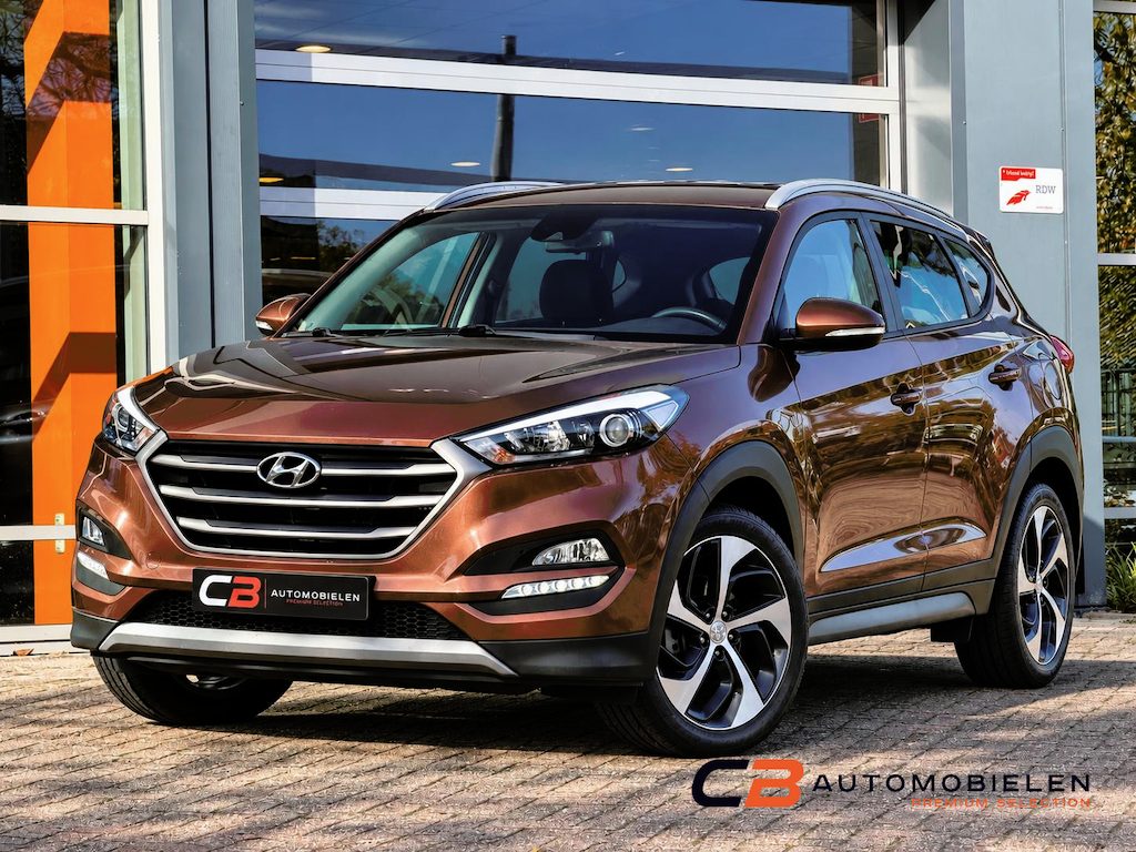 Hyundai Tucson 1.6 T-GDi Comfort 4WD | 1600KG Trekgewicht | Stoel & Stuurwiel Verwarming | Navigatie | Dodehoekdetectie | Parkeersensoren & Camera | Cruise |