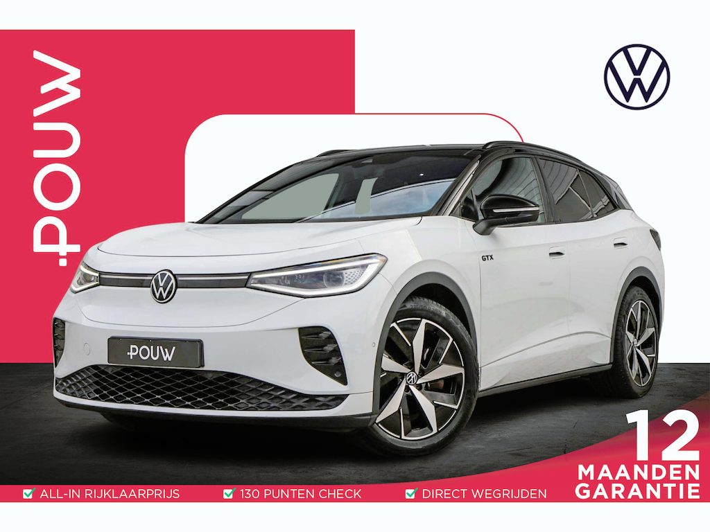 Volkswagen ID.4 GTX 300pk 4Motion 77 kWh | SoH 91% | Panoramadak | Navigatie | Warmtepomp | Achteruitrijcamera | Stoelverwarming