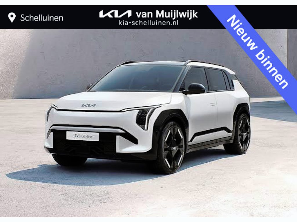 Kia EV3 GT-Line 81.4 kWh Rijklaar incl. Metallic lak | VoorraadVoordeelAuto | Ruim €4000,- voordeel inclusief inruilpremie actie !!