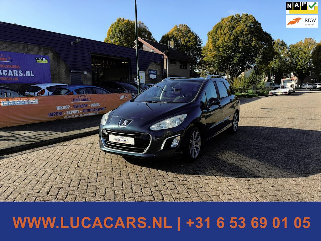 Peugeot 308 SW 1.6 THP Sportium Navi Led Trekhaak 2X SLEUTEL + BOEKJES!