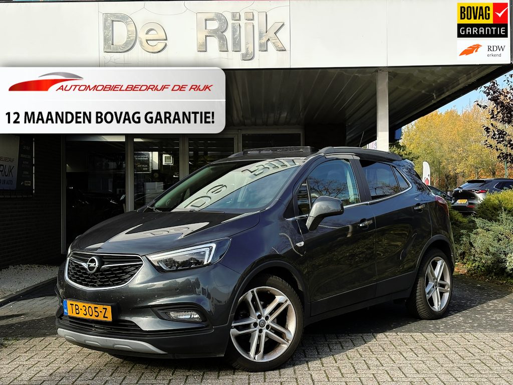Opel Mokka X 1.4 Turbo Innovation | Schuif/Pano, Leder, Navi, Carplay/Android, Camera, Stoel+Stuurverw., Trekhaak, Climate, Cruise