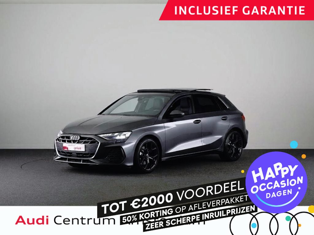 Audi A3 Sportback 30 TFSI S edition 116 pk S-tronic | Private lease vanaf € 647,- | Verlengde garantie | Navigatie | Panoramadak | Parkeersensoren (Park assist) | Achteruitrijcamera | S-Line |
