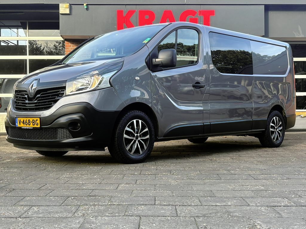 Renault Trafic 1.6 dCi T29 L2H1|DUBBELCABINE|achteruitrijcamera|cruise|trekhaak 2000KG|airco|lichtmetalen velgen|parkeersensoren