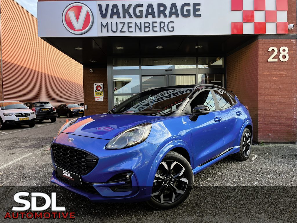 Ford Puma 1.0 EcoBoost Hybrid ST-Line X // HALF LEDER // B&O SOUND // ELEK. ACHTERKLEP // KEYLESS // LED // NAVI+CARPLAY //