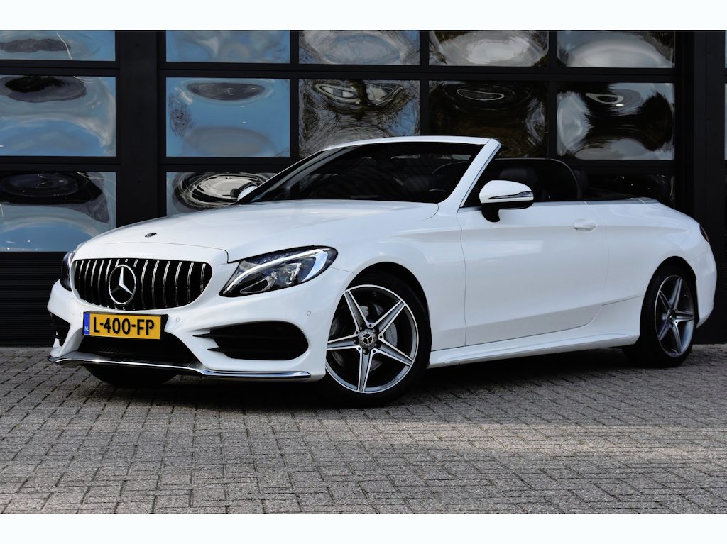 Mercedes-Benz C-klasse Cabrio 200 Prestige '17 AMG Clima Navi Cruise Inruil mogelijk