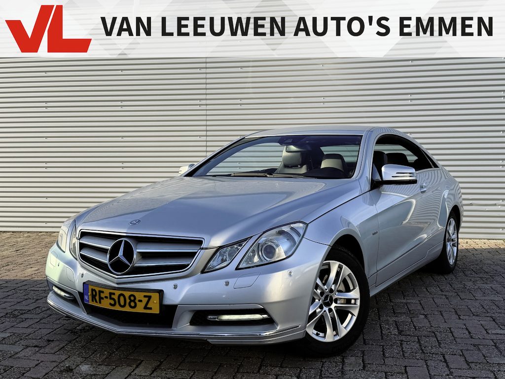 Mercedes-Benz E-klasse Coupé 200 CGI Elegance | Nieuw Binnen! | Stoelverwarming | Half leder | Cruise