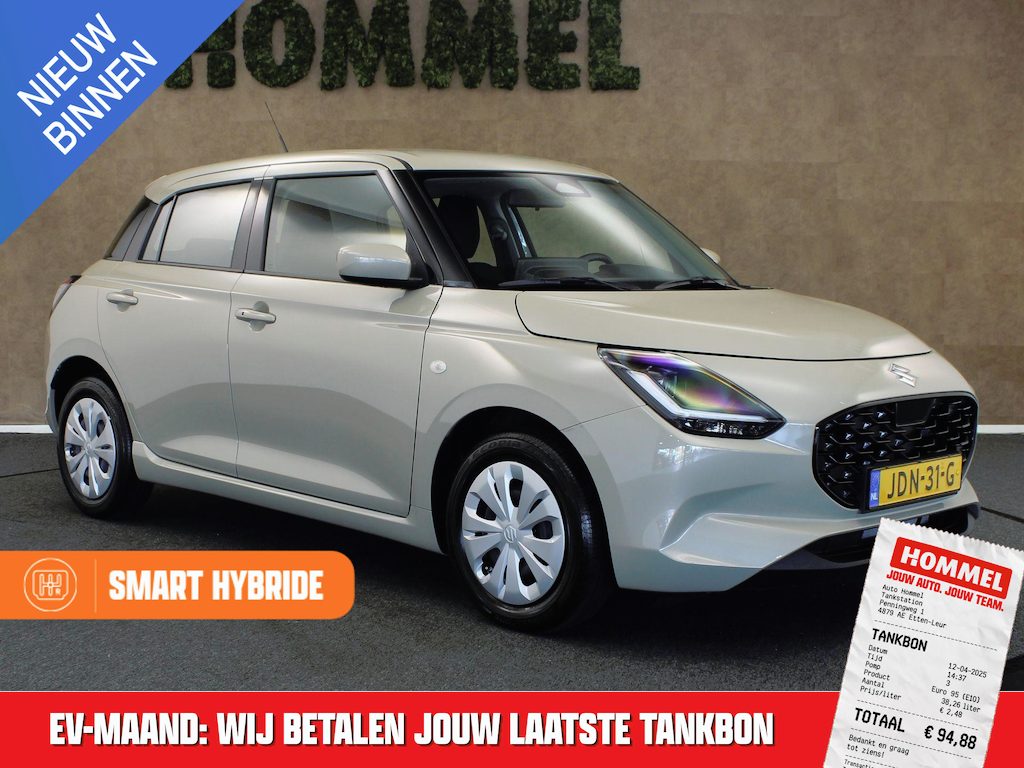 Suzuki Swift 1.2 Comfort Smart Hybrid - ORIGINEEL NEDERLANDSE AUTO - CRUISE CONTROL ADAPTIEF - APPLE CARPLAY/ANDROID AUTO - ACHTERUITRIJCAMERA - AIRCO - KEYLESS ENTRY/START - DODEHOEKDETECTIE - NAVIGATIESYSTEEM FULL-MAP