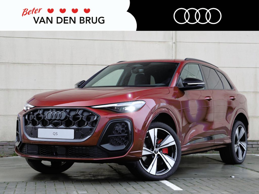 Audi Q5 S edition Competition e-hybrid 367 PK | Luchtvering| Panoramadak | Sportstoelen plus met Dynamica |