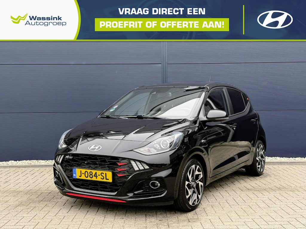 Hyundai i10 1.0 T-GDI N Line 5-zits | Achteruitrijcamera | Stoel & Stuurverwarming | Apple carplay & Android auto | Climate control