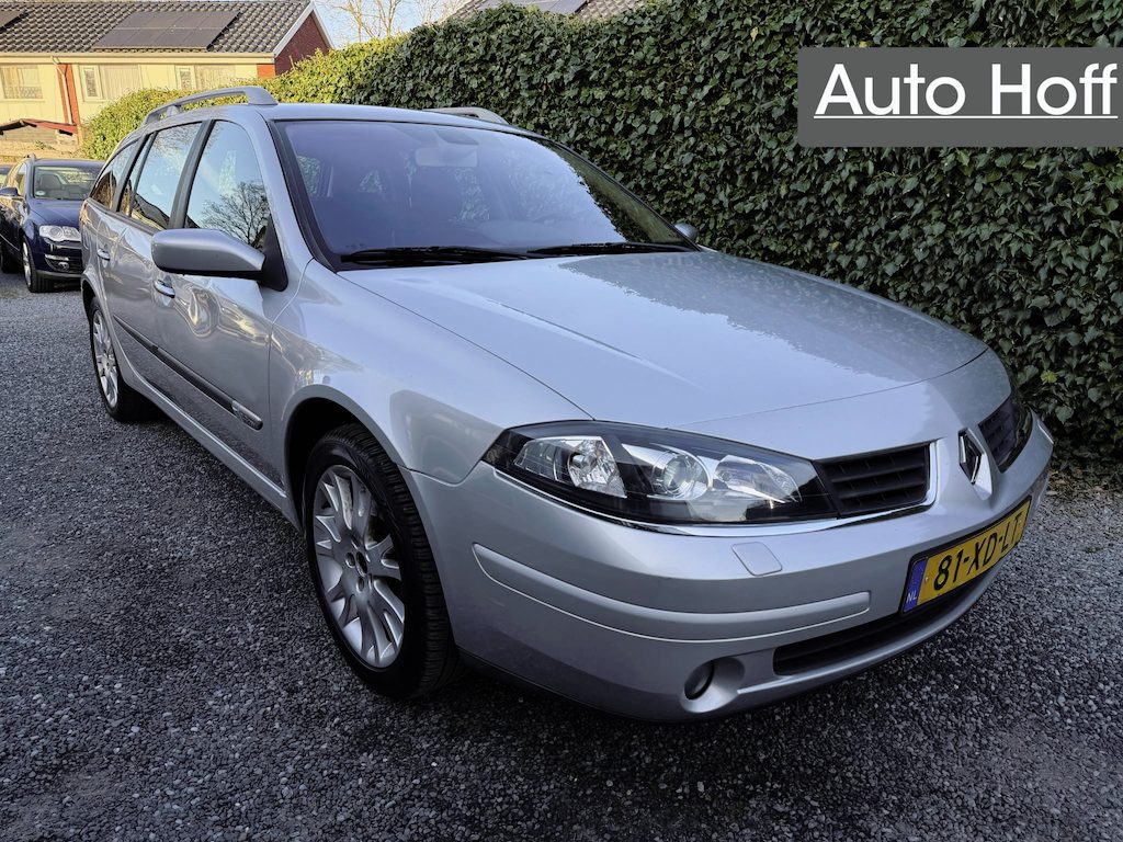 Renault Laguna Grand Tour 2.0-16V Tech Line Automaat | HANDEL / EXPORT!! | LEES TEKST!| Xenon | Navi | Autom. Airco | Cruise Control | LMV | PDC | Half Leer | Sportstoelen | APK tot 07-08-2027!