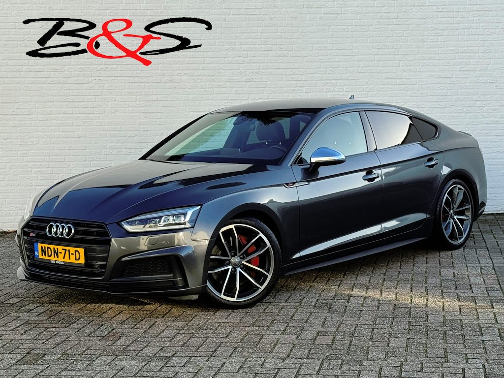 Audi A5 Sportback 3.0 TFSI S5 quattro 354PK Pro Line Plus Leder/ Alcan Sportstoelen, Navi, Stoelverw, Elektr. Achterklep, Cruise