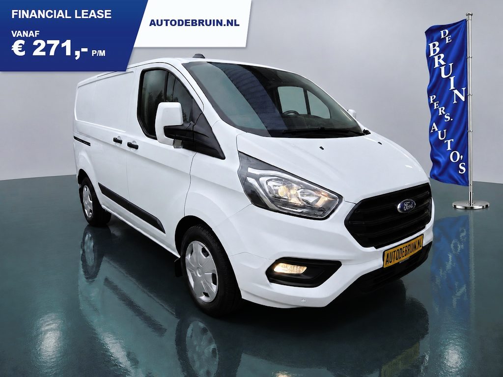 Ford Transit Custom Automaat 2.0 TDCI 130Pk Trend Airco Cruise control Achteruitrijcamera Werkplaatsinrichting