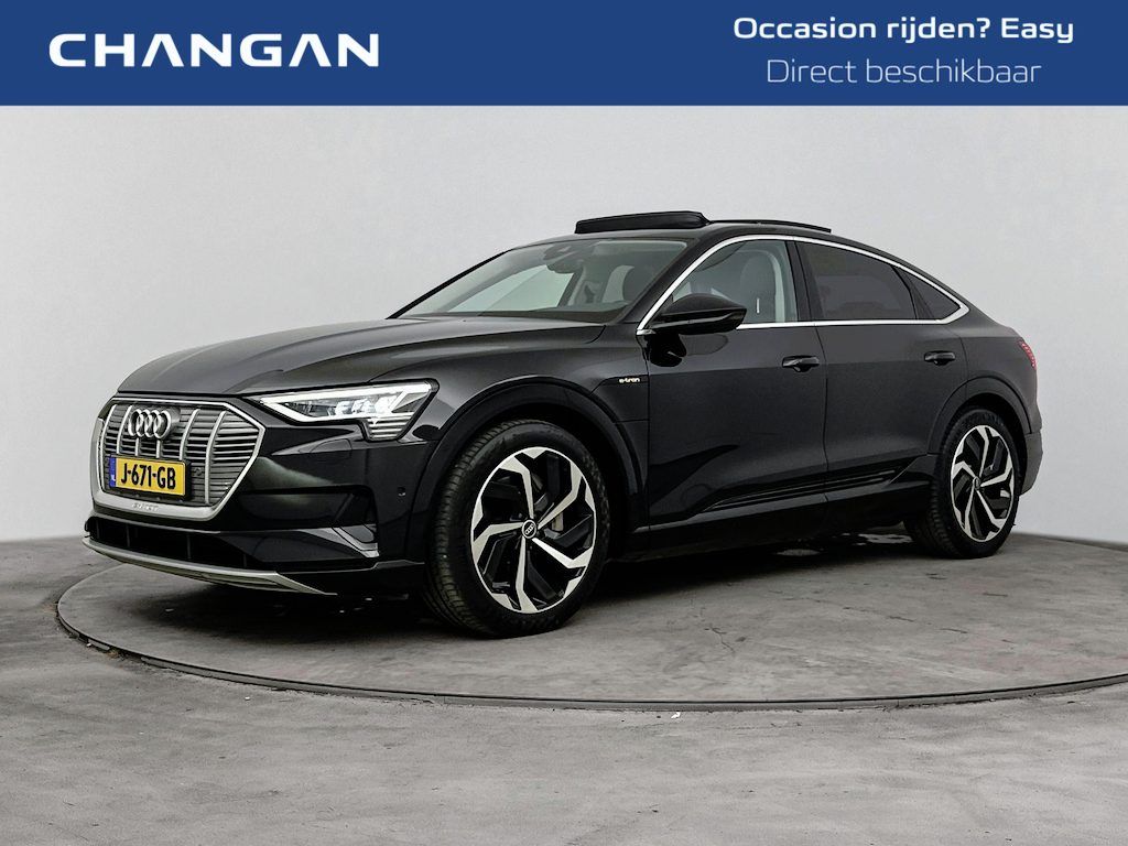 Audi e-tron Sportback 50 quattro Business edition Plus 71 kWh Pano | Leder | Stoelverwarming | Memory | 92%SOH