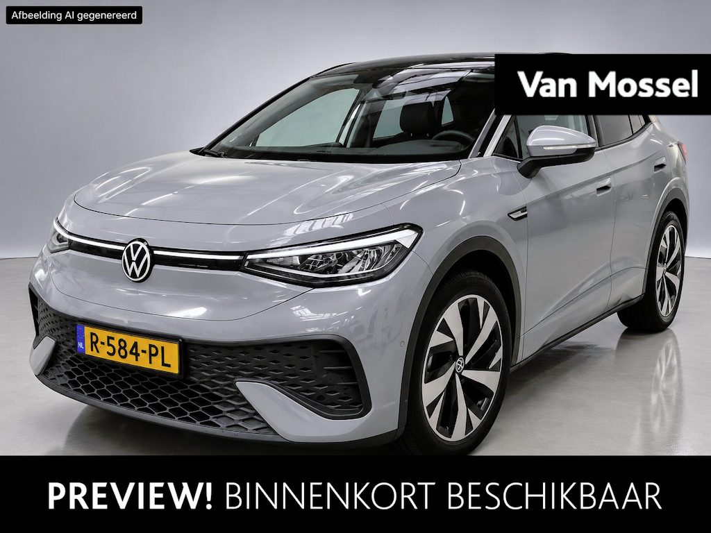 Volkswagen ID.5 Pro 77 kWh 204 PK | Navigatie | Leder | Trekhaak | Warmtepomp | Achteruitrijcamera | Stoelverwarming | Adaptive Cruise Control | Stuurverwarming | Keyless Access | Apple Carplay | Android Auto |