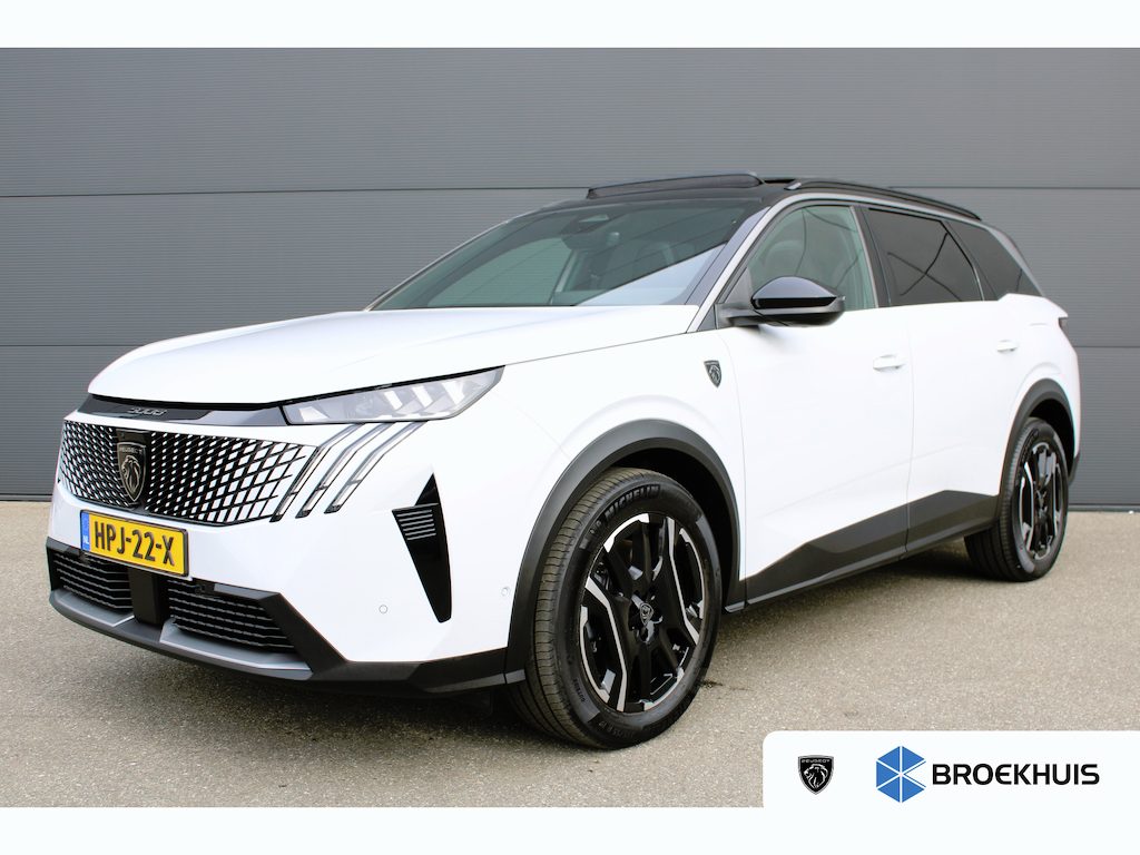 Peugeot 5008 1.6 Plug-in Hybrid 195 GT | Automaat | Panorama/schuifdak | Luxe stoelen | Origineel NL auto | 7.500km | Navigatie | Camera |