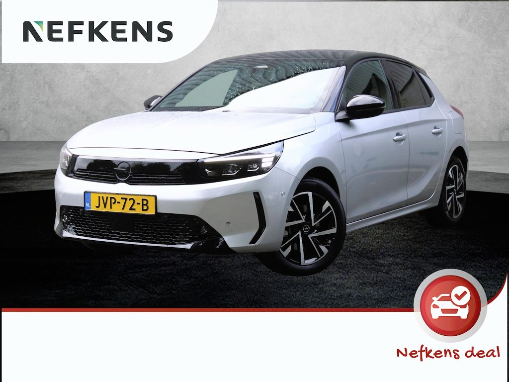 Opel Corsa 1.2 Turbo Hybrid GS | Stoel- en Stuurverwarming | Camera | Navigatie | Dodehoek detectie