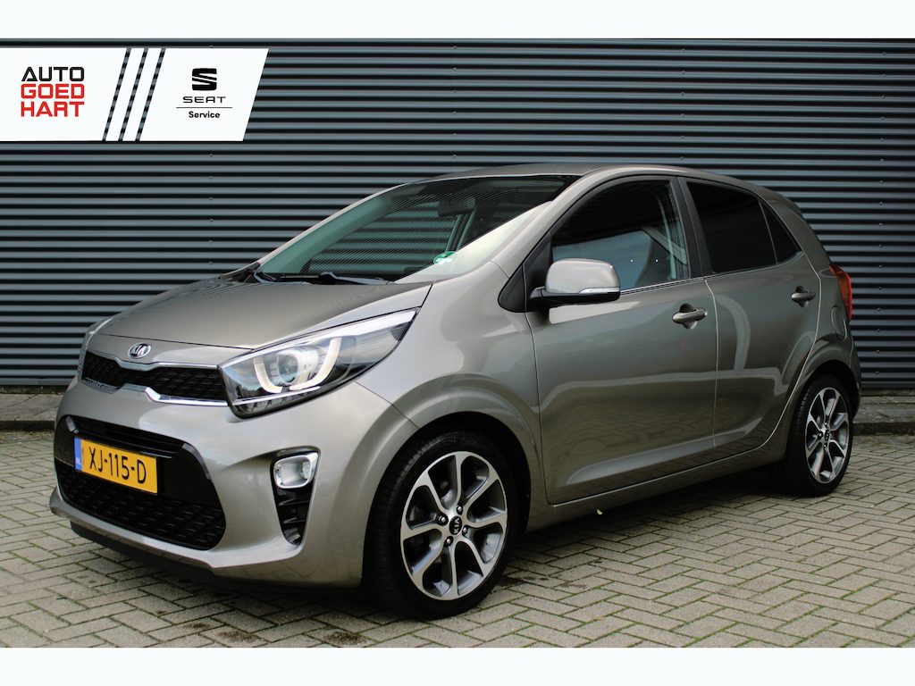 Kia Picanto 1.0 CVVT Design Edition NAP CarPlay Cruisecontrol Leder Navigatie Camera