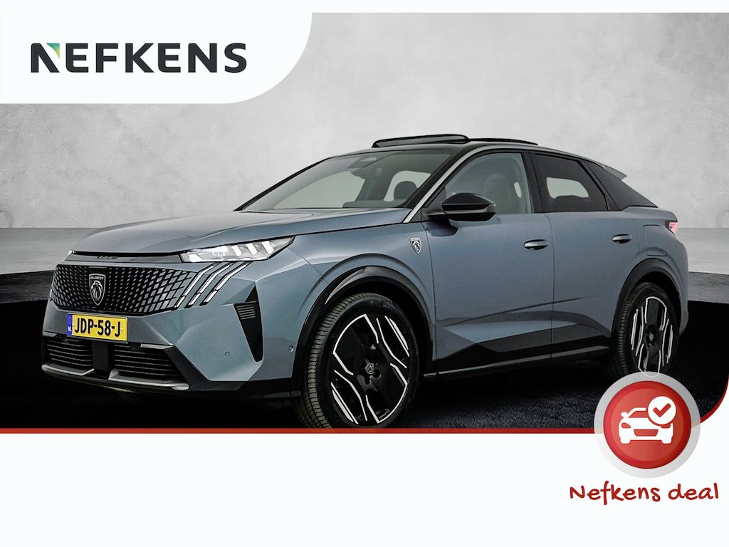 Peugeot E-3008 Launch Edition 325 Dual Motor 73 kWh Elec. Achterklep| Stoelverwarming| Elec. Stoelen| open dak
