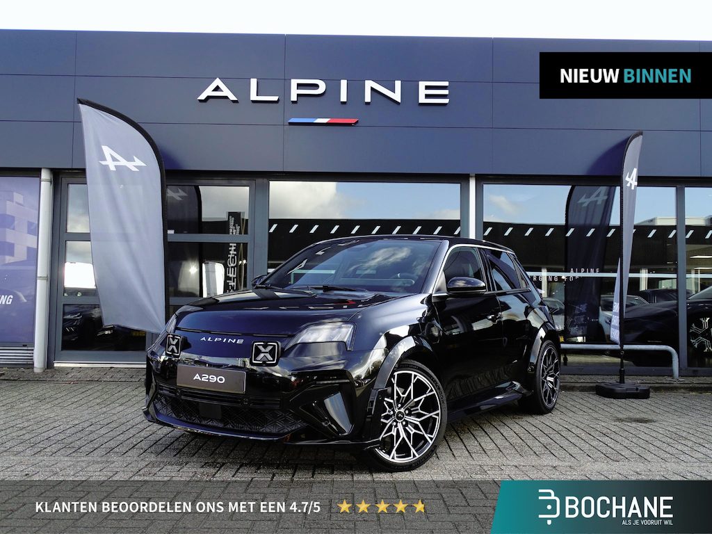 Alpine A290 GT 52 kWh | Pack Safety | Stoelverwarming | Apple Carplay & Android Auto | 180 PK |