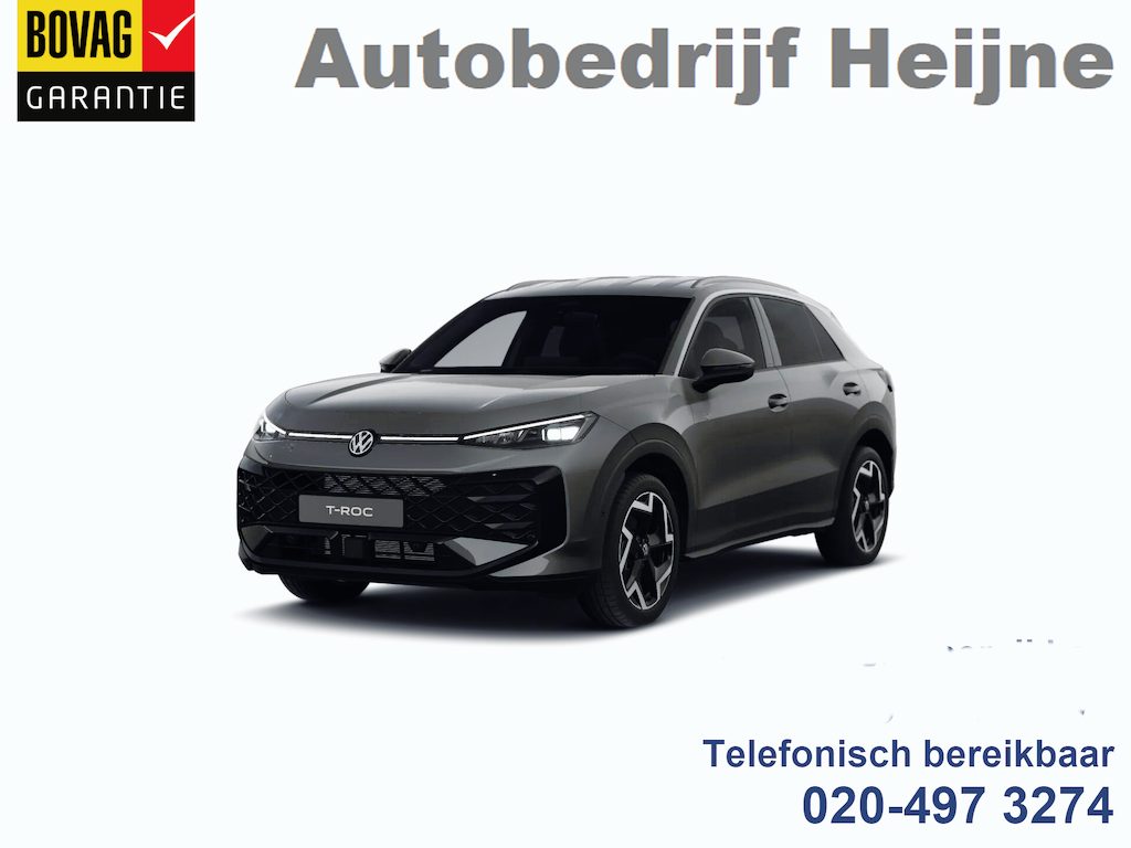 Volkswagen T-Roc 1.5 eTSI 150PK DSG R-LINE SPORT CAMERA/NAVI/TREKHAAK