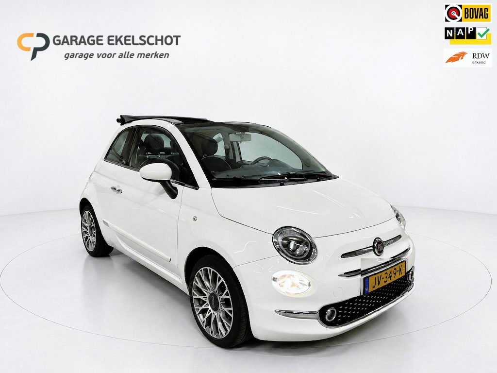 Fiat 500C 0.9 TwinAir|NAP|Cabrio|LM velgen|Airco|Navi