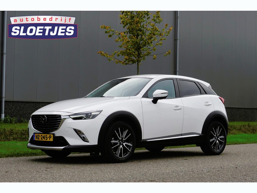 Mazda CX-3 2.0 SkyActiv-G 120 GT-M in Topstaat van 1e eigenaar |Adaptive cruise |BOSE geluid |Keyless entry |Bluetooth |Navigatie |Stoelverwarming |Achteruitrijcamera |Climate control