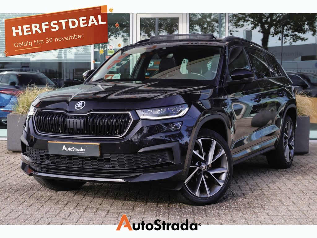 Skoda Kodiaq 1.5 TSI Greentech ACT 150pk DSG-7 Sportline Business | Pano | Keyless | Memory | Canton | Trekhaak | LED