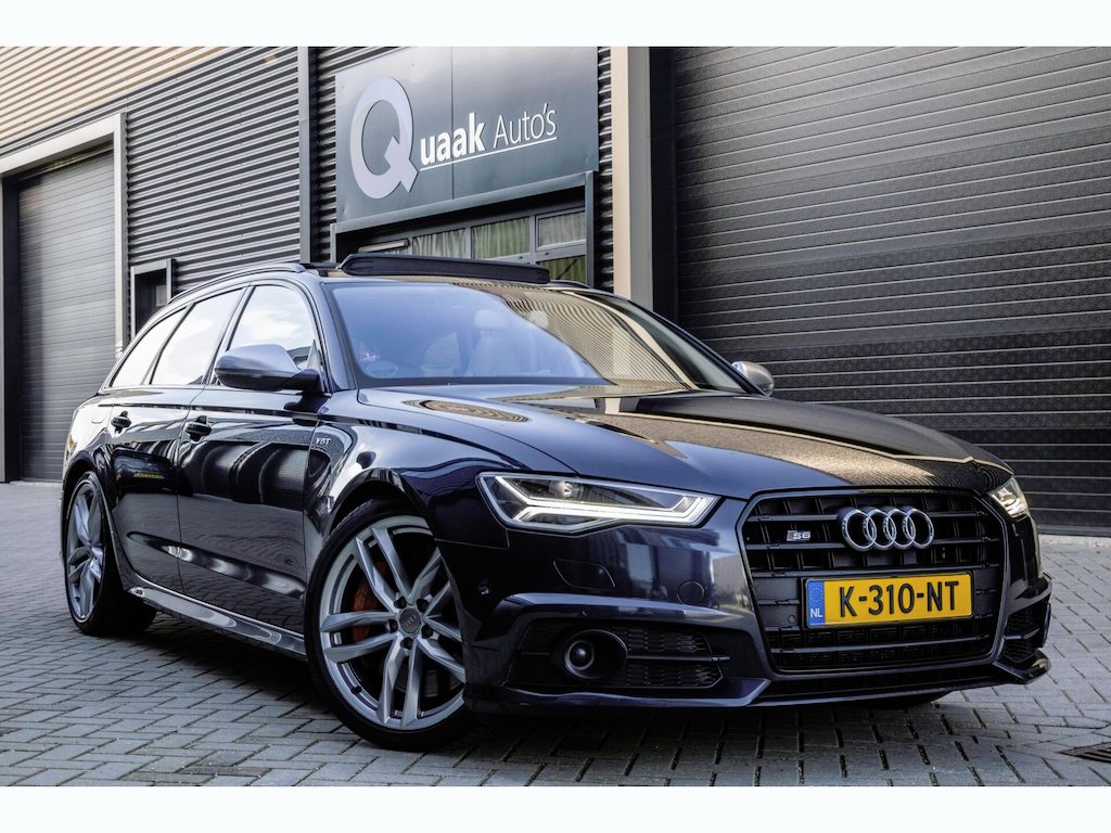 Audi S6 Avant 4.0 TFSI Quattro | RS-ZETELS | PANO | CARPLAY | LUCHTVERING | LED | ADAPTIVE