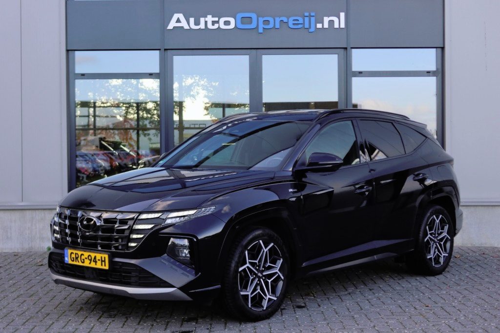 Hyundai Tucson 1.6 T-GDI N Line Clima, NAVI, Stoelverwarming v+a, Trekhaak afnb.