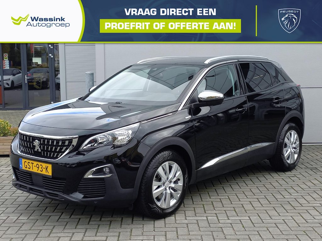 Peugeot 3008 1.2T 130pk Style | Climate control | Navigatie | Trekhaak (1400kg) | Lm velgen | Camera | Apple/Android